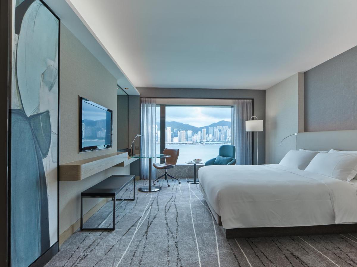 뉴 월드 밀레니엄 홍콩 호텔 외부 사진 Deluxe Harbour View Room