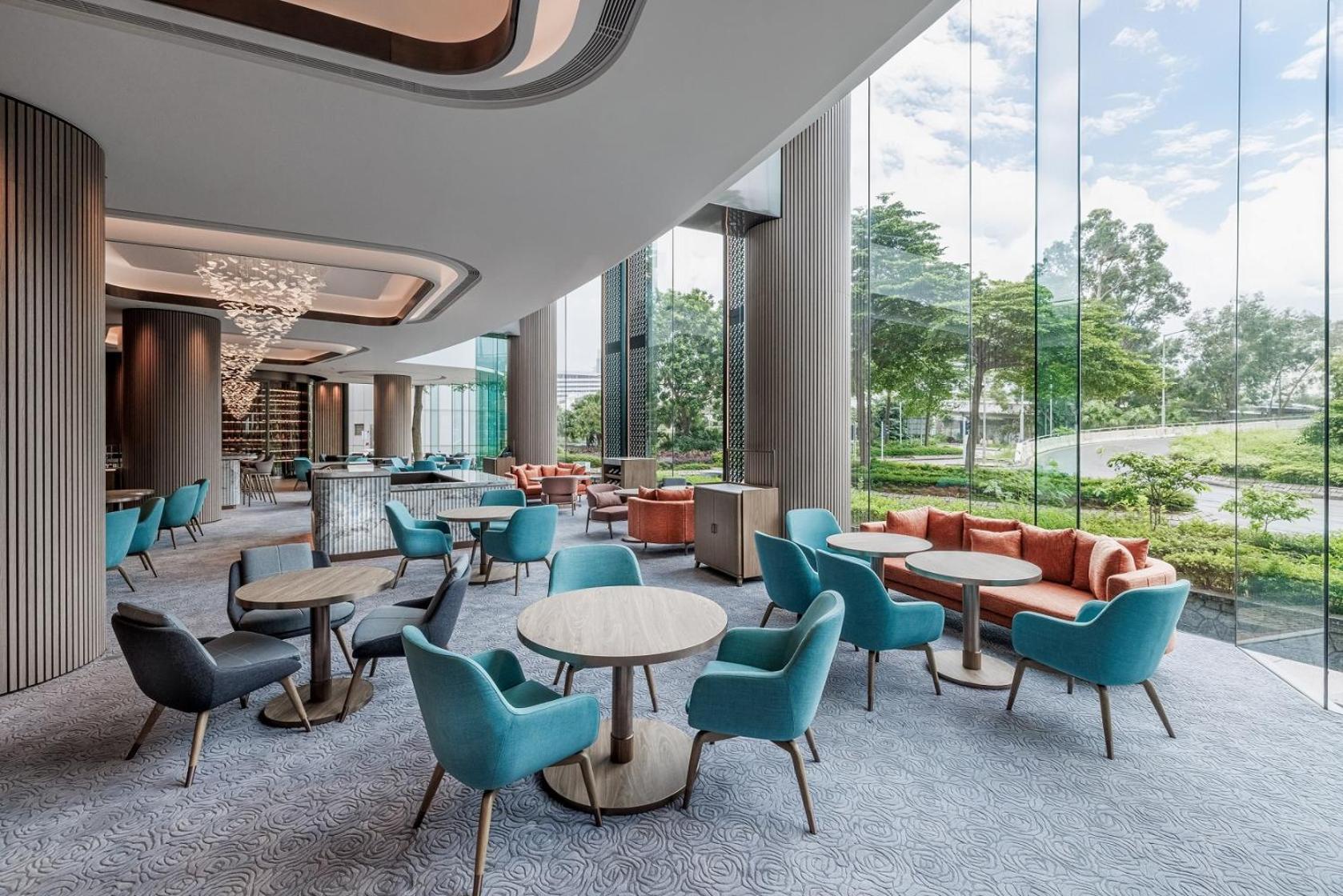 뉴 월드 밀레니엄 홍콩 호텔 외부 사진 The Lounge at KLIA